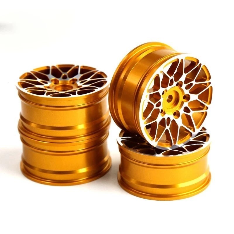 4-Piece 1:10 Scale Alloy Wheel Set - BMW M4 Style R64 Wheels for ...