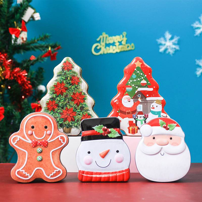 Cookie Biscuit Storage Box Factory Sales Candy Box Gingerbread Man ...