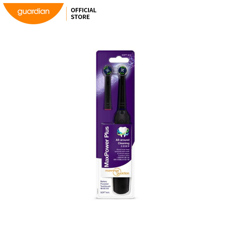 Mannings Guardian Max Power Plus Toothbrush + Refill | Shopee Malaysia