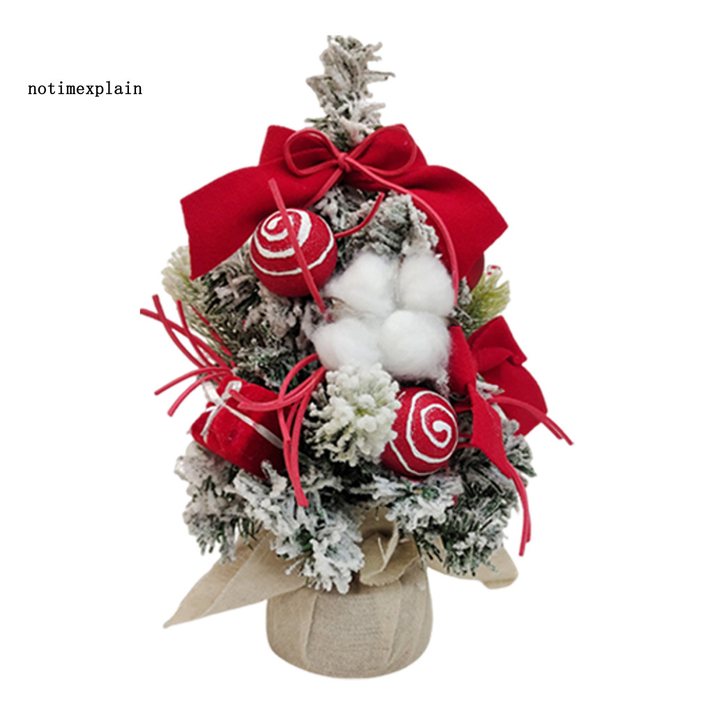 NTA Easy Setup Christmas Tree Space-saving Christmas Tree Mini ...