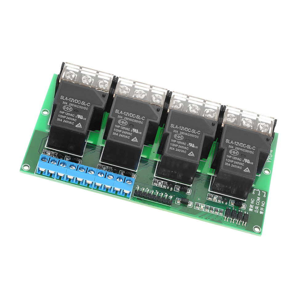 supergoodsales-my 4 Channel Relay Module DC 12V 30A with Optocoupler ...