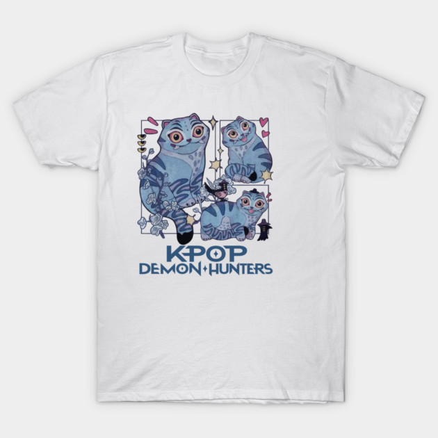 Authentic T-Shirt Cotton 1 Kpop Derpy The Tiger Demon Hunters Merch ...