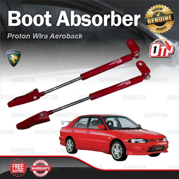 Proton Wira Aeroback Boot Absorber Front Bonnet Damper Gas Spring Set ...