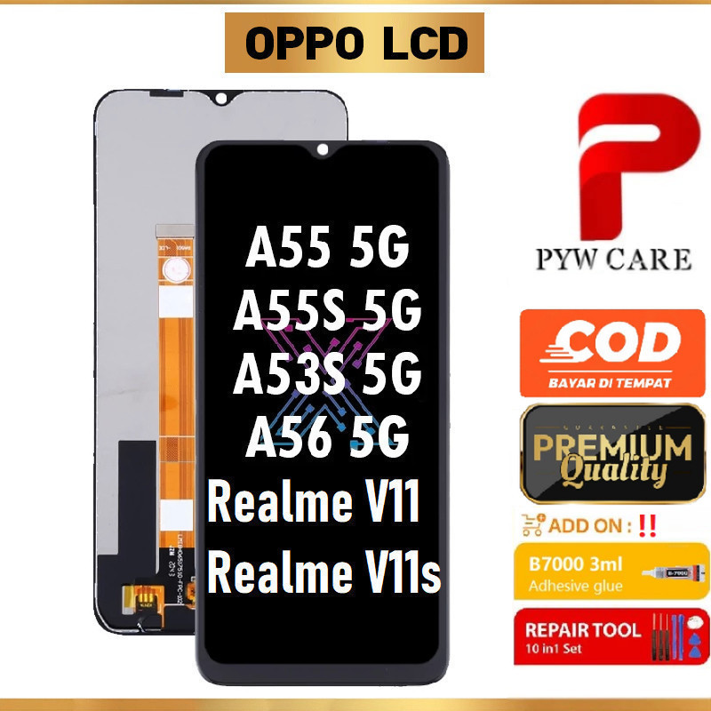 Écran Tactile LCD + Numériseur Pour OPPO A55 / A56 5G (CPH2325) / A94 4G / Realme V11