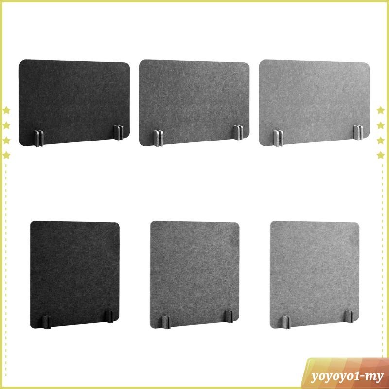[YoyoyocfMY] Acoustic Desk Divider Privacy Panel Freestanding Felt ...
