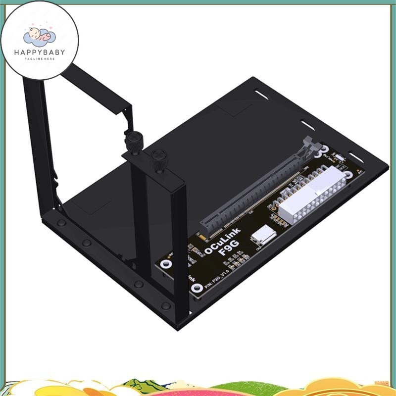 F9G-BK7 EGPU OCuLink GPU Dock PCIe4.0 X4 Bärbar Bärbar Dator Till Externt Grafikkort M.2 OcuLink