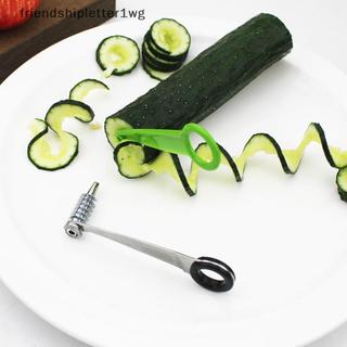 （friend） Manual Vegetable Spiral Cutter Plastic Body Stainless Steel ...