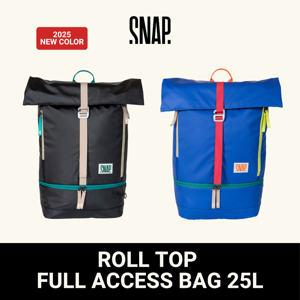 SNAP Climbing Roll Top Full Access Bag Backpack 25L (2025 Color ...
