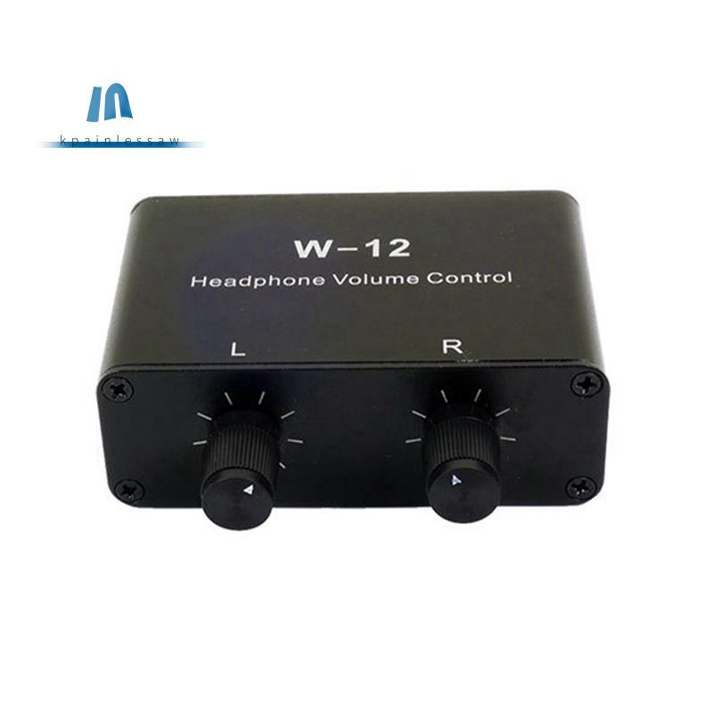 Sound Controller Headphone Volume Control 3.5mm + 6.35mm Stereo Volume ...