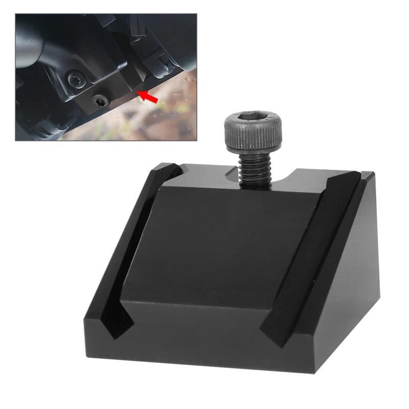 Black Adjustable Billet Aluminium Rear View Mirror Riser V2.0 For ...