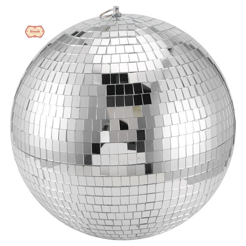 30cm Disco Light Mirror Ball, Stage Reflective Party Mirror Balls ...