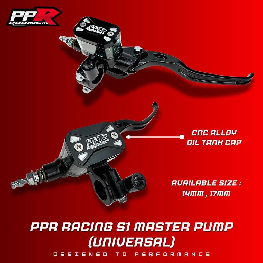 PPR RACING S1 MASTER PUMP (UNIVERSAL) 14MM 17MM PNP ONLY | Shopee Malaysia