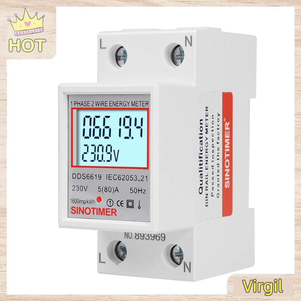 Digital Electrical Load Analyzer 220V 230V KWH Electric Meter for ...