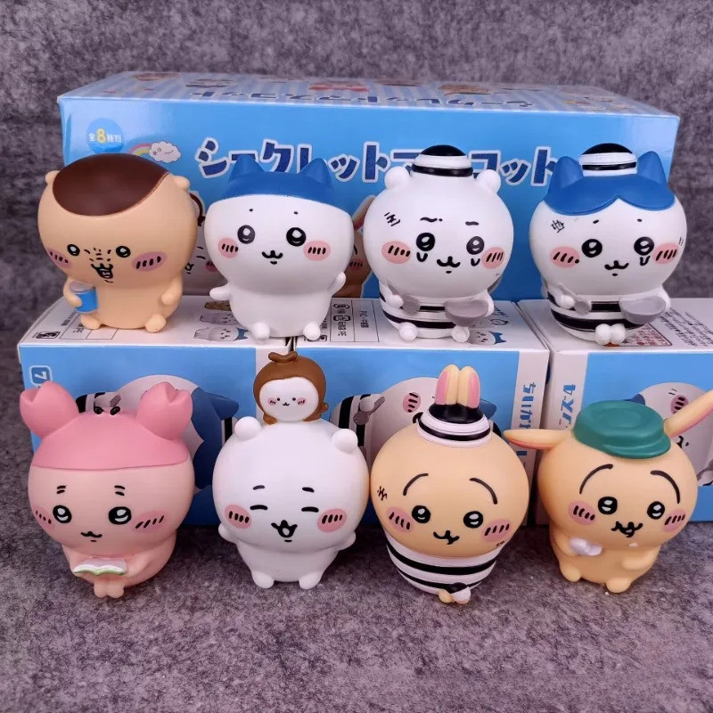 Chiikawa Action Figure 8pcs/Set Chiikawa Hachiware Usagi Momonga Figure ...