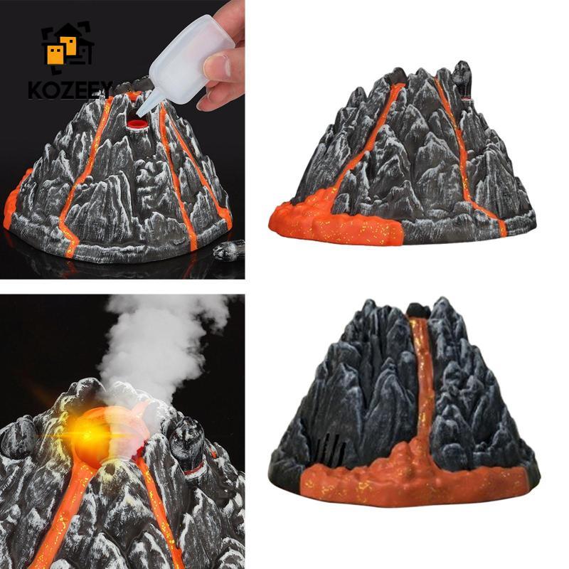 KOZEEY Simulation Volcano Toy Volcano Figure Party Supplies Volcano ...
