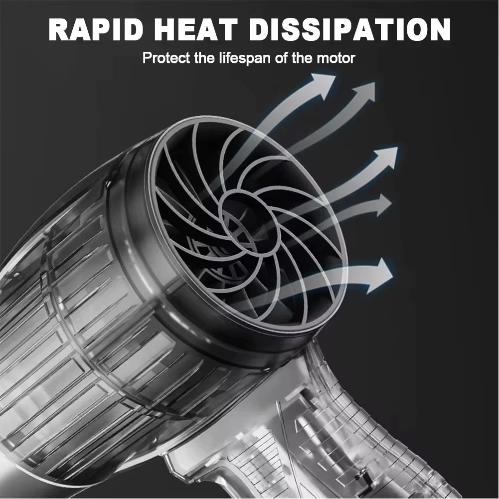 Air Dryer Handheld Turbo Blower Lithium Battery Dust Blower for ...