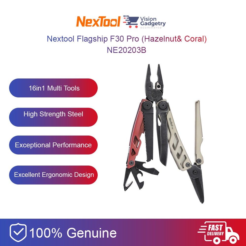 Nextool Flagship F30 Pro Multi Tools 16 in 1 NEX-Scissors System ...