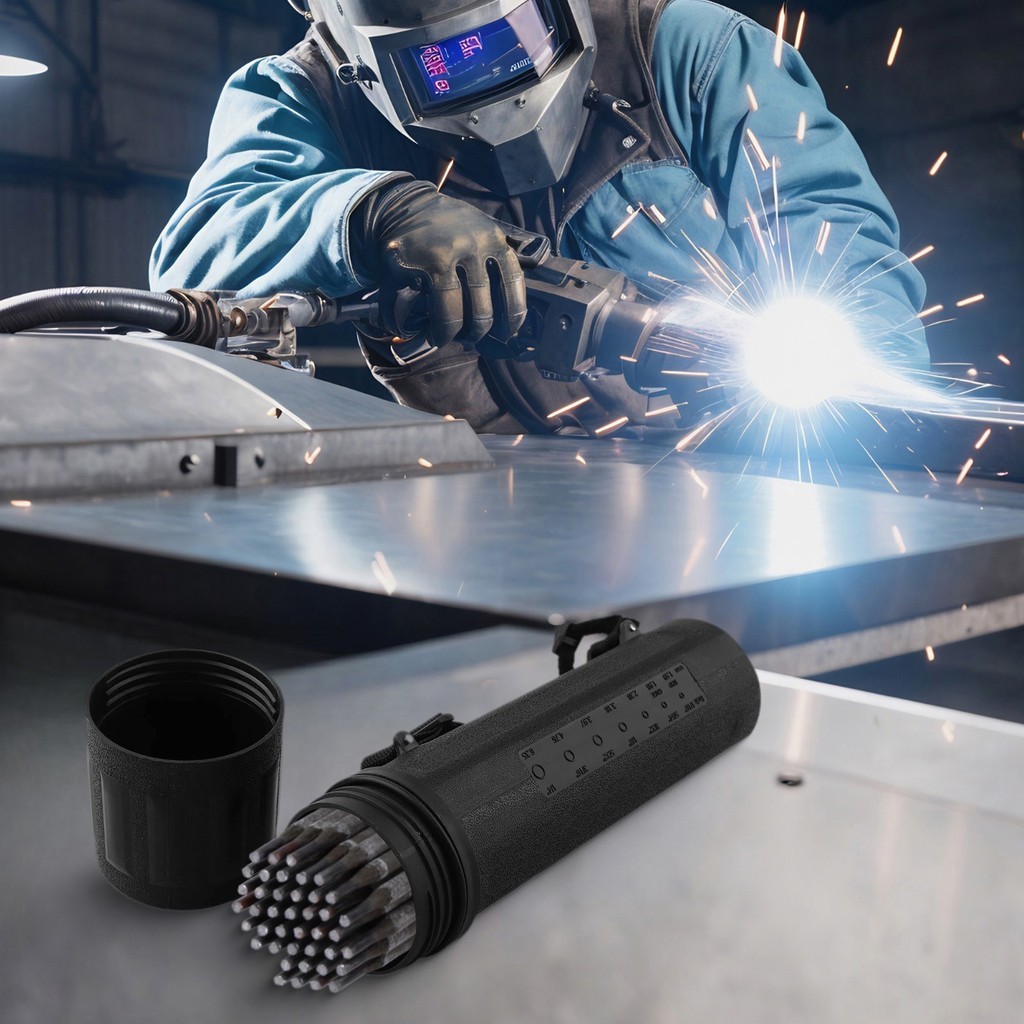 1PC Welding Rod Storage Tube Container MMA Electrode Holder 4.5kg ...