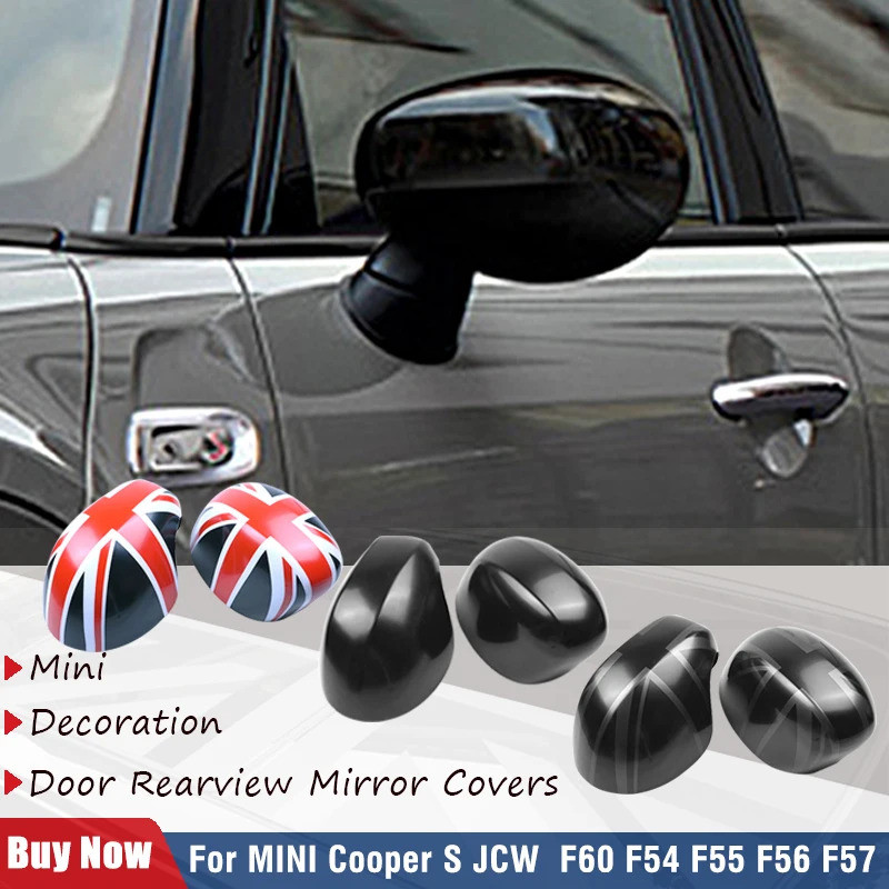 MINI Cooper/S/ONE F60 Countryman Gloss Black New Type Badge Covers Front Rear