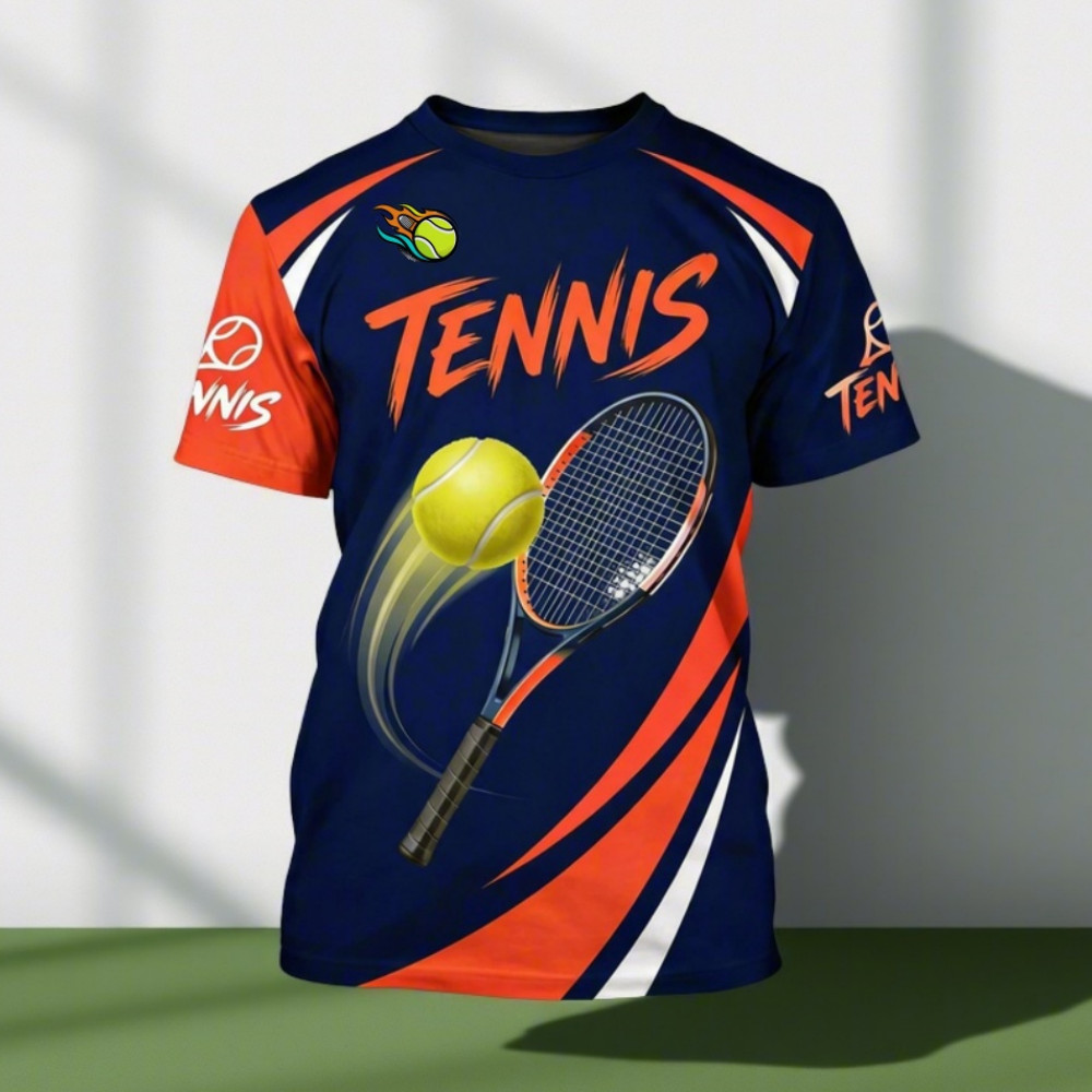 2026 Tennis Jersey Quick Drying Round Neck Running Shirt For Men Cool ...