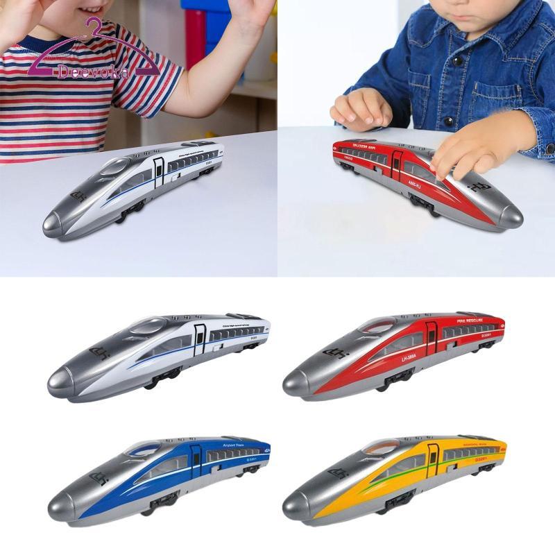 [deevoka] High Speed Train Toy Sliding Train Toy Train for Train Party ...