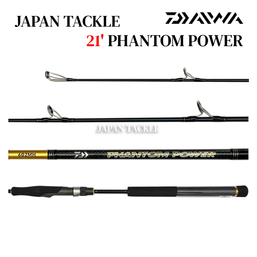 2021 DAIWA fishing rod PHANTOM POWER 2 PCS SPINNING ROD | Shopee Malaysia