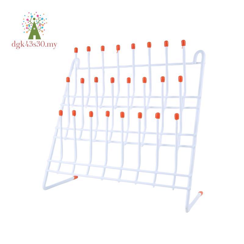 Lab Drying Rack 24 Pegs Lab Glassware Rack Wire Glassware Drying Rack ...