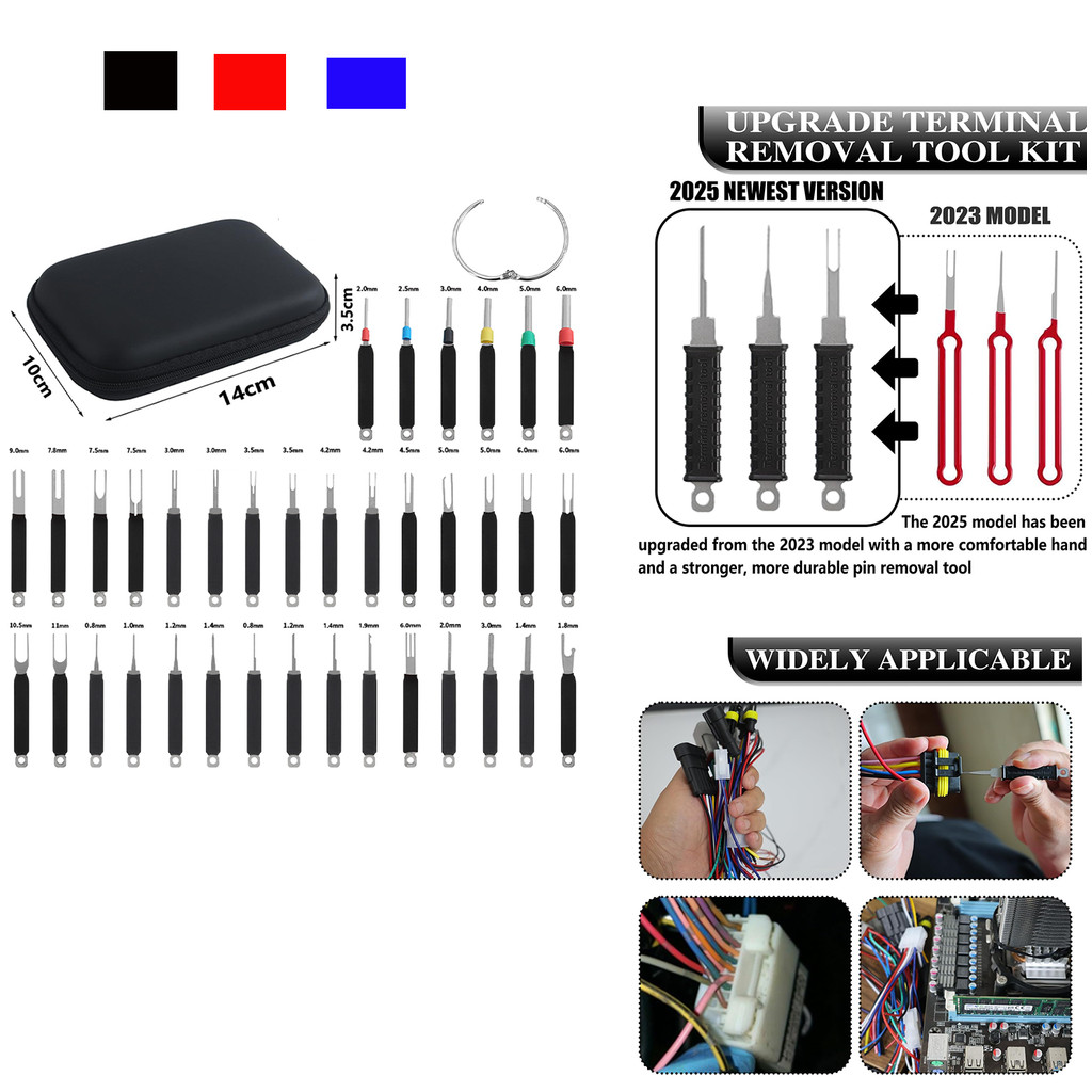 Auto Terminals Removal Tool Set 41PCS Pin Extractor