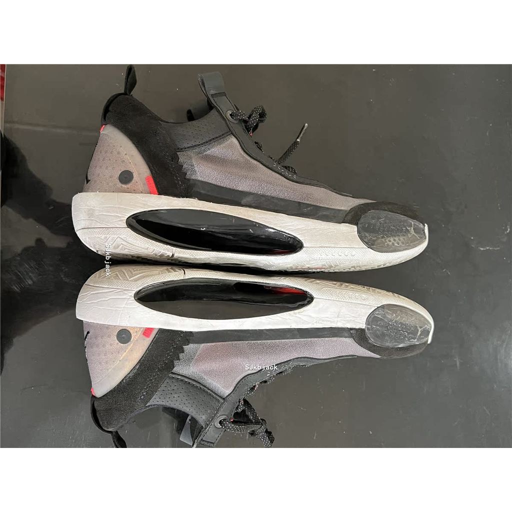 Second-Hand Air Jordan 34 AJ34 low PF Black Red Male Actual Combat low ...