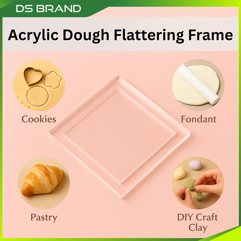 Bingkai Kuih Perata Biskut Akrilik / Acrylic Pencanai Biskut Cookies ...