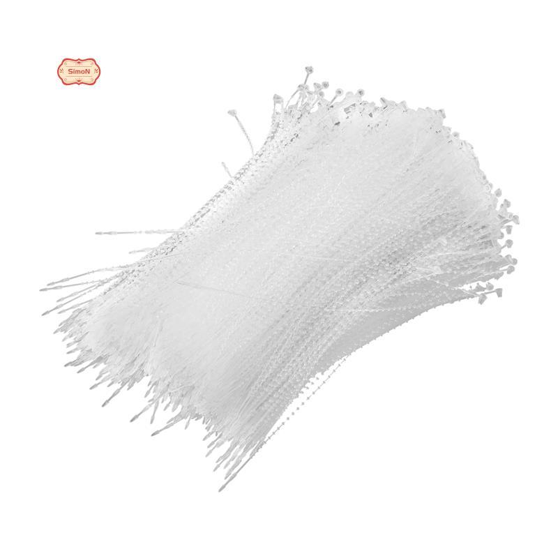Plastic Packing Fasten String Cable Cord Loop Tie 18cm 1000pcs ...