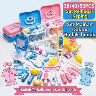 Kids Doctor Toy Set Medical Dentist Role Play Simulation Kit With Carry ...