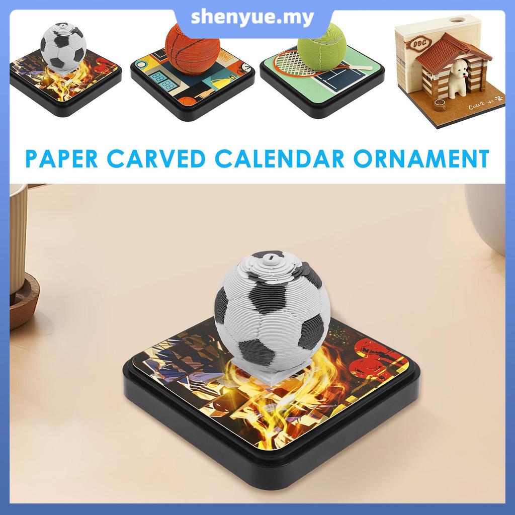Time Piece Calendar 2026 Decorative 3D Calendar 2026 with Acrylic ...