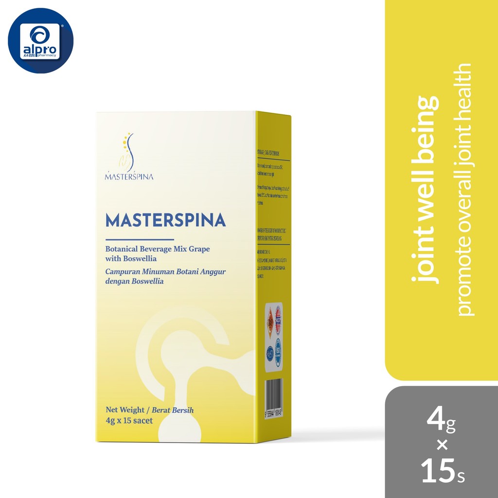 Master Spina (4g x 15 Sachets) | Shopee Malaysia