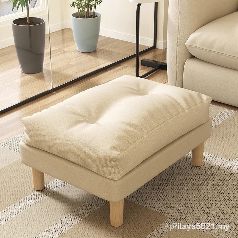 Lazy sofa footrest foot changing shoe bench stool footrest home living ...