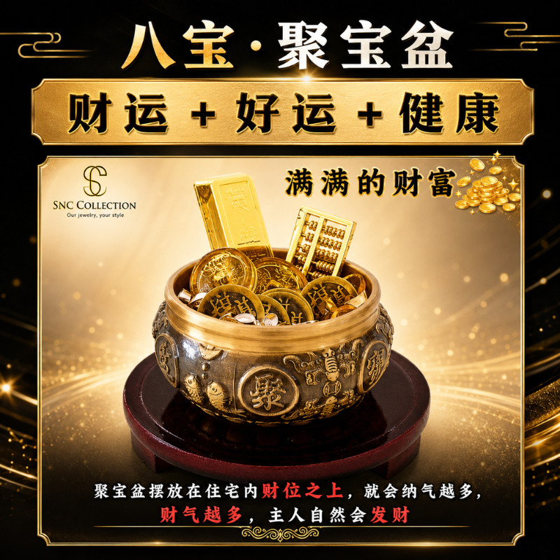 ★特選NEWセット★金運スペシャル☆聚寶盆♢【天然アラゴナイト☆招財セット】❤️ SNC】 助财运好运Helps with wealth and good luck | SNC Crystal