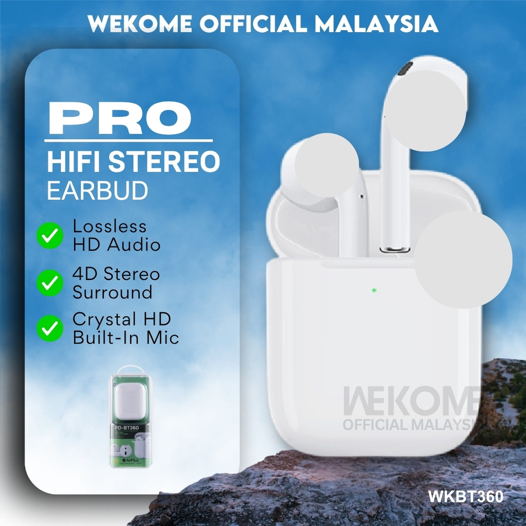 PRODA Earbuds Wireless Earbuds Stereo Earbuds Bass True Wireless ...