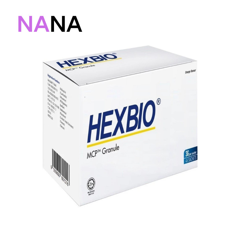 【3box free 1 box】HEXBIO MCP Granule 3g x 45 sachets | Shopee Malaysia