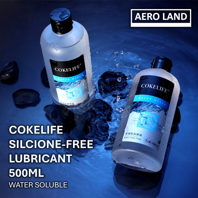 Cokelife Water Based Lubricant Lube 500ml Silicone Free Long Lasting Silk  Lube Sex For Men and Women | Shopee Malaysia