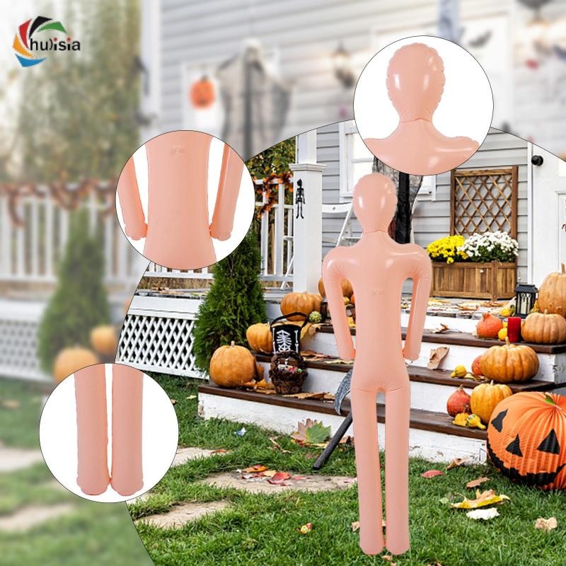 chulisia Inflatable Mannequin Inflatable Body Form Fake Halloween ...