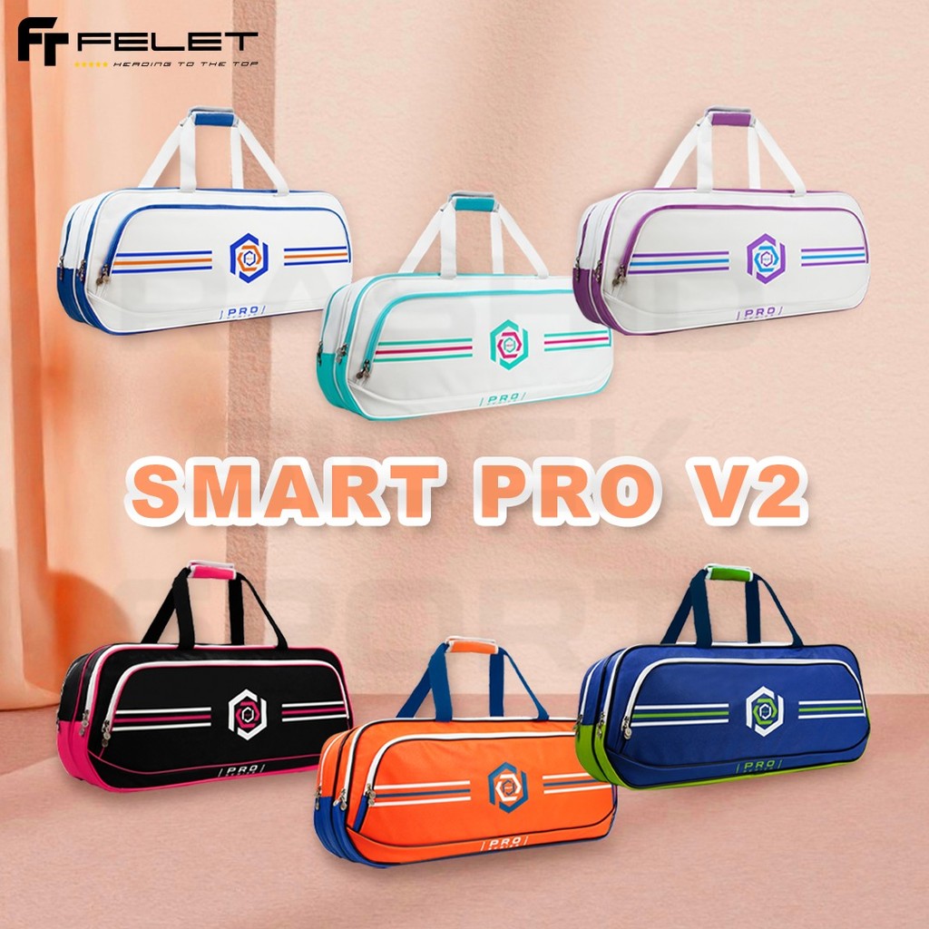FELET SMART PRO V2 Tournament Bag Thermal Bag Badminton Bag 100% ...