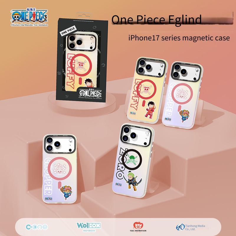 One piece iPhone 17 Pro max one piece 17pro Frosted Shock — free download