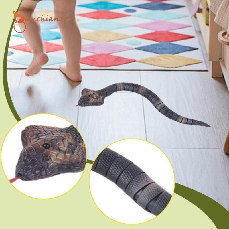 gamchiano Remote Controlled Snake Scary Toy Snake Model Electronic ...