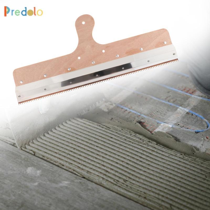 [Predolo] Self-levelling Cement Tool Flooring Gear Rake Stainless Steel ...