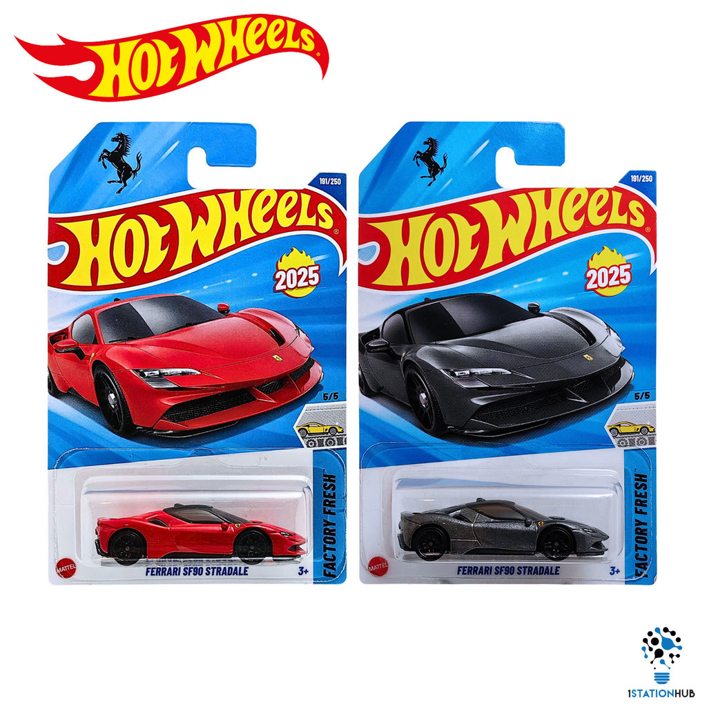 Hot Wheels Ferrari SF90 Stradale FACTORY FRESH Kereta Mainan Diecast ...