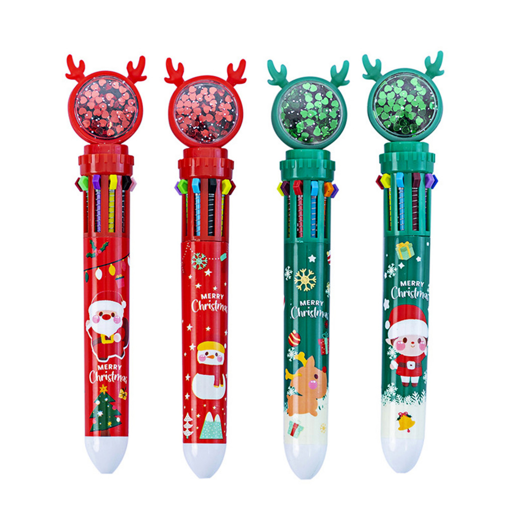 Angelorid| Glitter Flow Pen Sparkling Christmas Writing Tool Sparkly ...