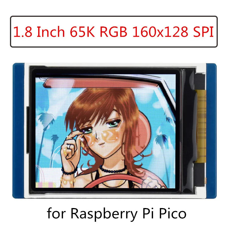 1.8inch LCD Display Module For Raspberry Pi Pico 65K RGB Colors 160×128 ...