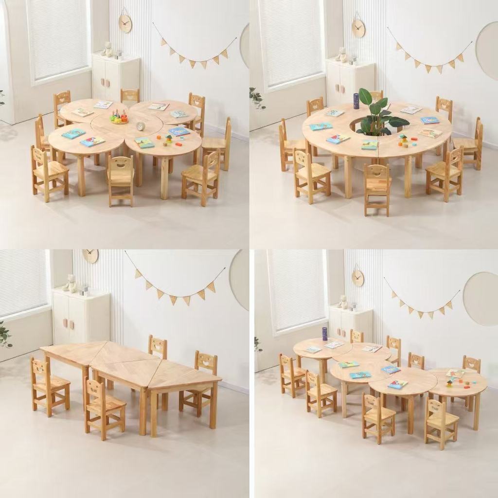 Kindergarten Rectangular Kid Study Table Kids Study Table Kids Chair ...