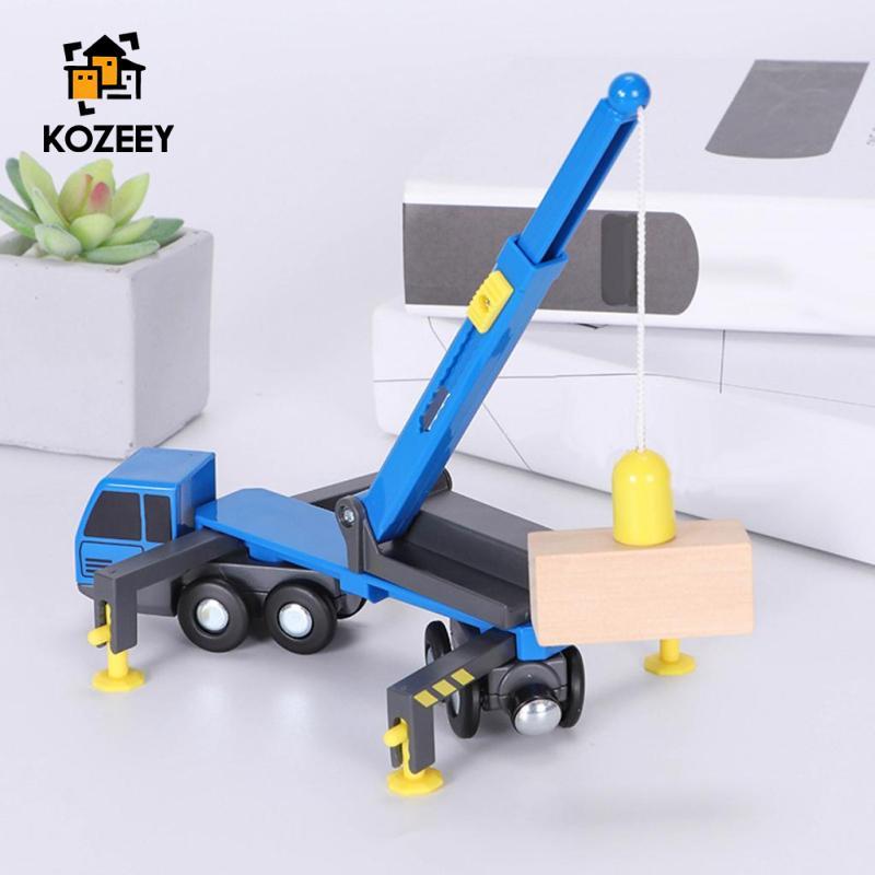 KOZEEY Plastic Micro Crane Truck Toy Movable Parts Vehicles Children ...