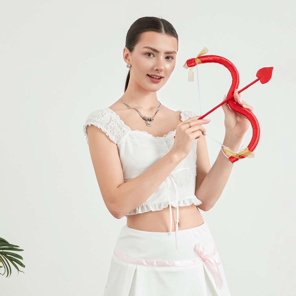 Youth Kids Cupid Bow and Arrow Set - Valentine’s Day Costume Accessory ...